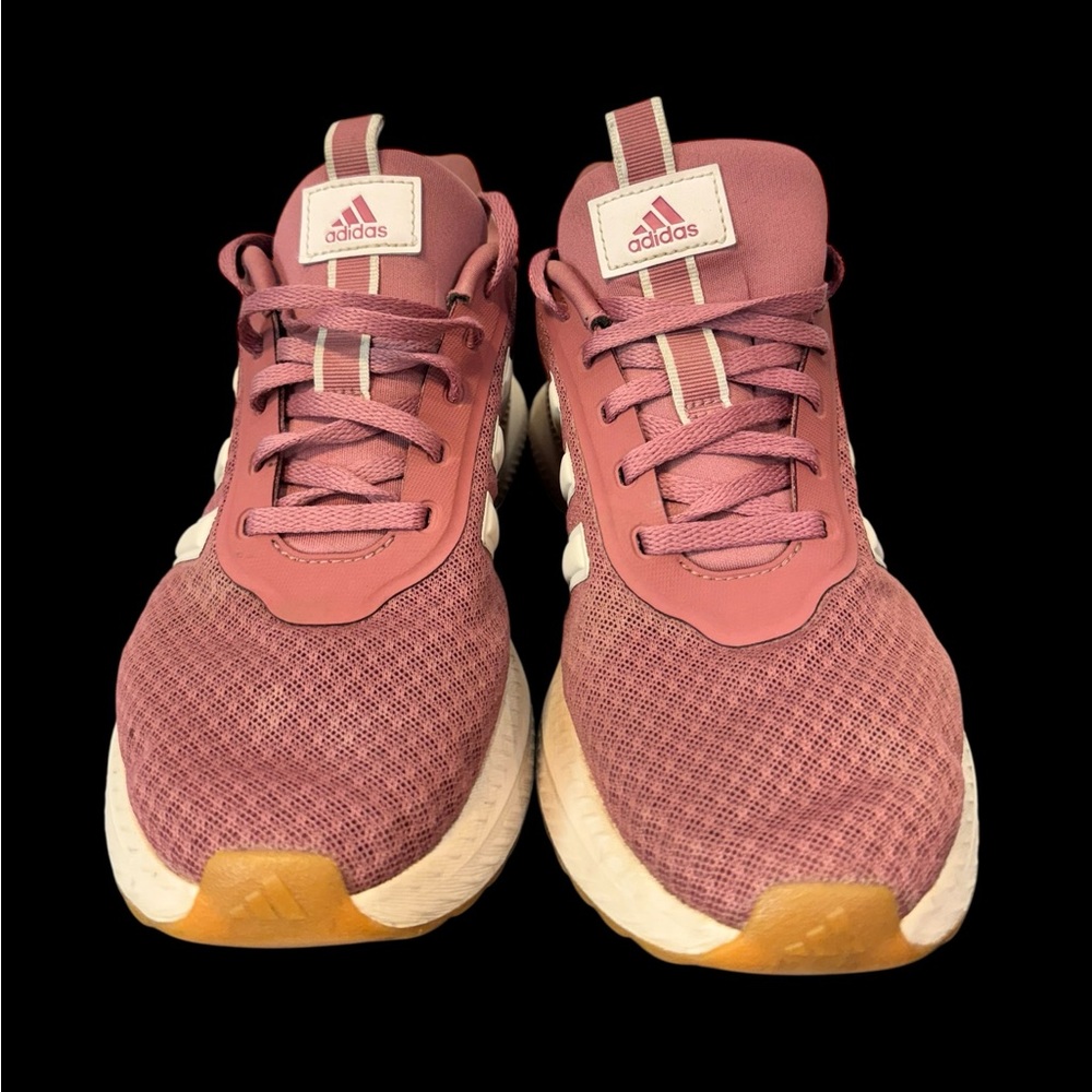 Adidas Women's Mauve Sneakers - Picture 1 of 9